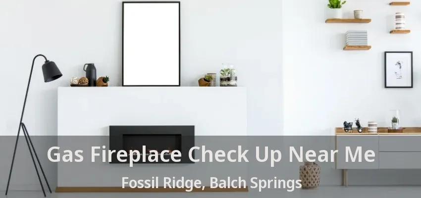 Gas Fireplace Check Up Near Me Fossil Ridge, Balch Springs - TX