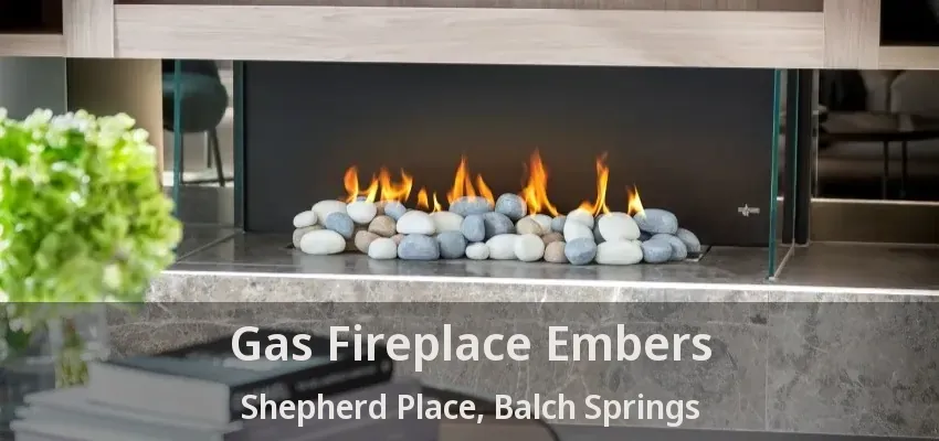 Gas Fireplace Embers Shepherd Place, Balch Springs - TX