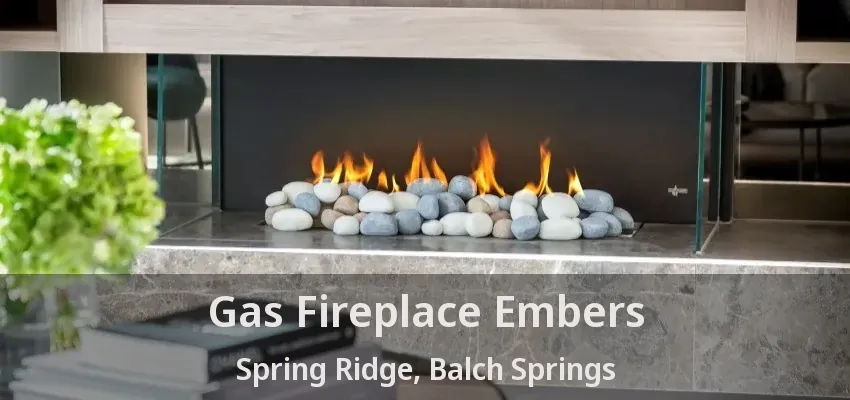 Gas Fireplace Embers Spring Ridge, Balch Springs - TX