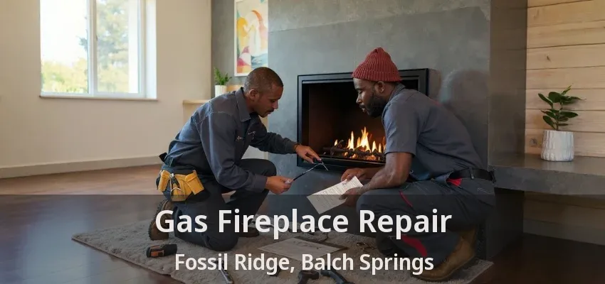 Gas Fireplace Repair Fossil Ridge, Balch Springs - TX