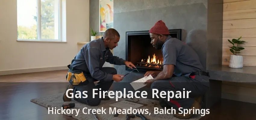 Gas Fireplace Repair Hickory Creek Meadows, Balch Springs - TX