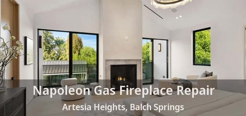 Napoleon Gas Fireplace Repair Artesia Heights, Balch Springs - TX