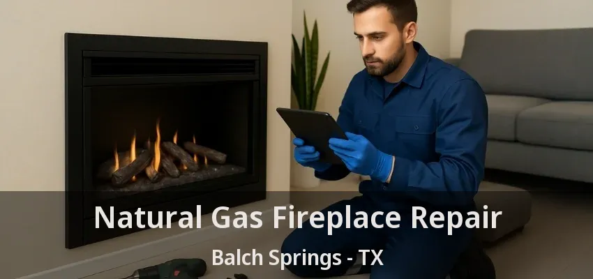 Natural Gas Fireplace Repair Balch Springs - TX