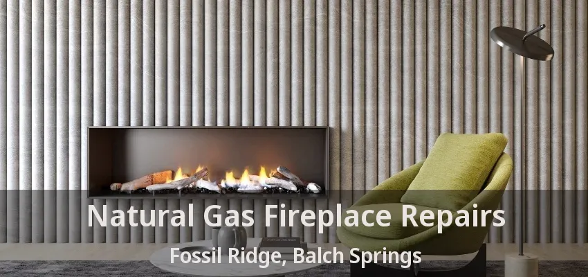 Natural Gas Fireplace Repairs Fossil Ridge, Balch Springs - TX