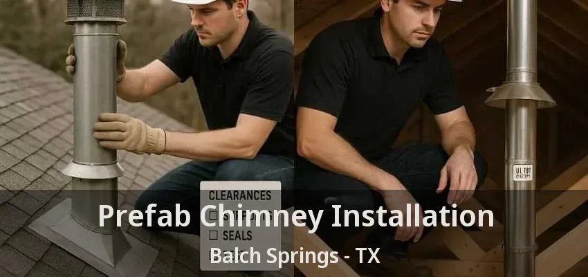 Prefab Chimney Installation Balch Springs - TX