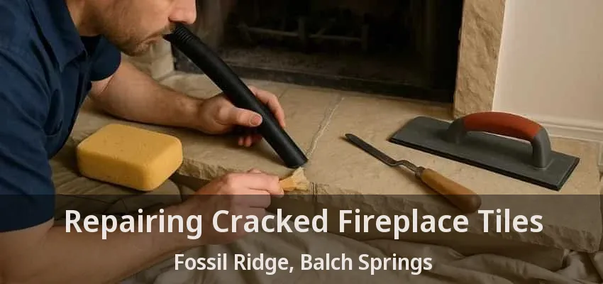 Repairing Cracked Fireplace Tiles Fossil Ridge, Balch Springs - TX