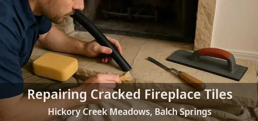 Repairing Cracked Fireplace Tiles Hickory Creek Meadows, Balch Springs - TX