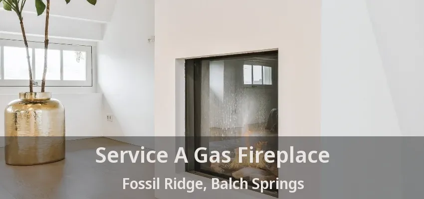 Service A Gas Fireplace Fossil Ridge, Balch Springs - TX
