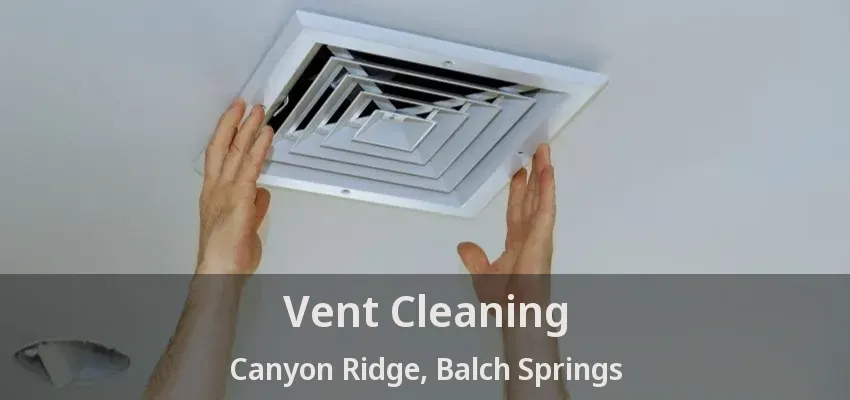 Vent Cleaning Canyon Ridge, Balch Springs - TX